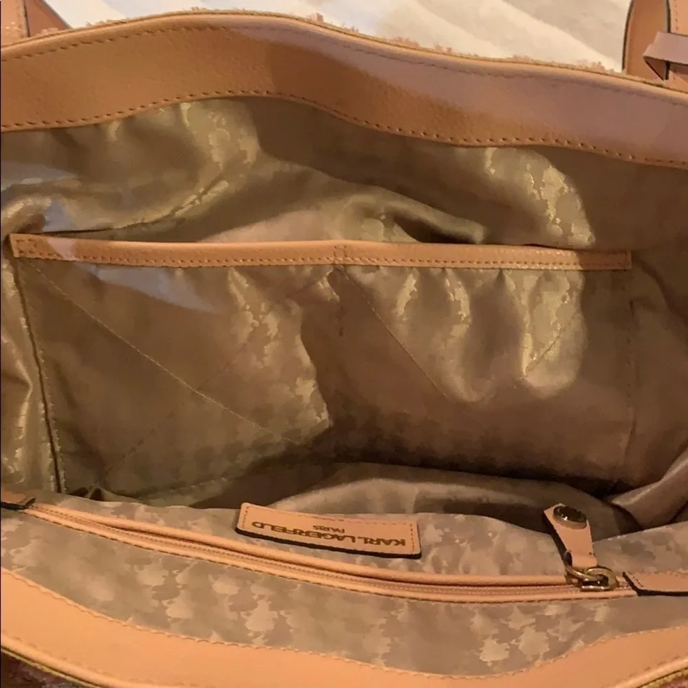 Karl Lagerfeld Paris large purse. Fun for spring!​​​​​​​​​​​​​​​​​​​​​​